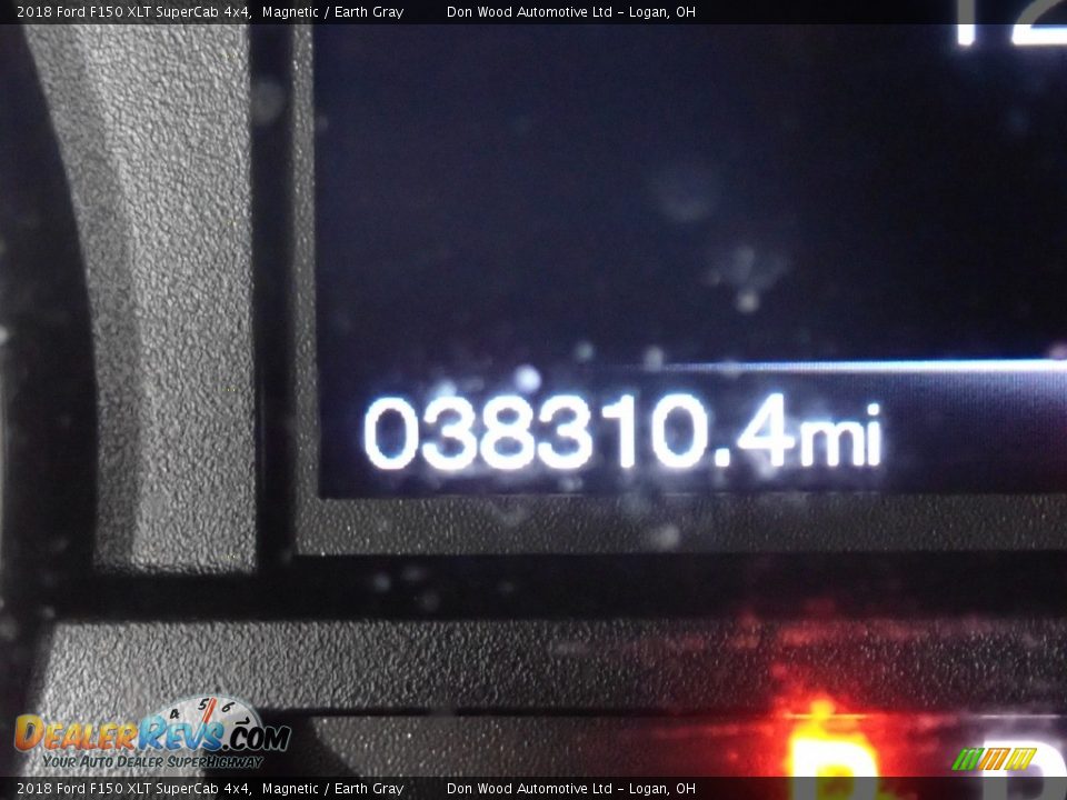 2018 Ford F150 XLT SuperCab 4x4 Magnetic / Earth Gray Photo #34