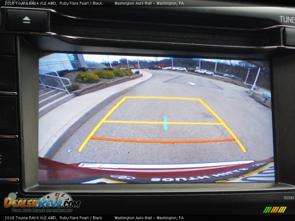 2018 Toyota RAV4 XLE AWD Ruby Flare Pearl / Black Photo #7