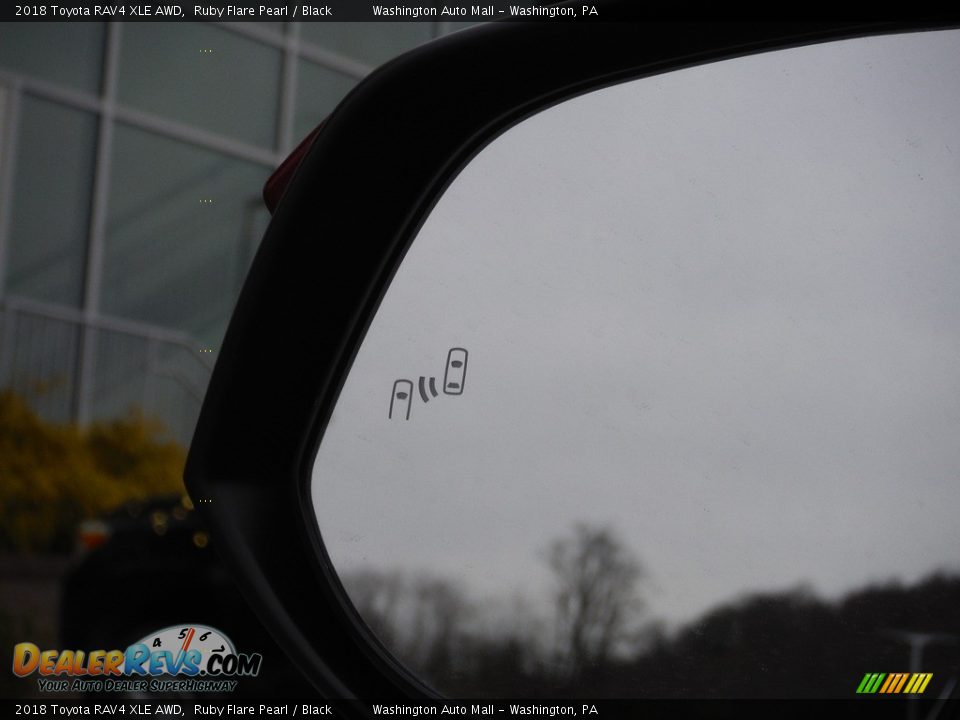 2018 Toyota RAV4 XLE AWD Ruby Flare Pearl / Black Photo #14
