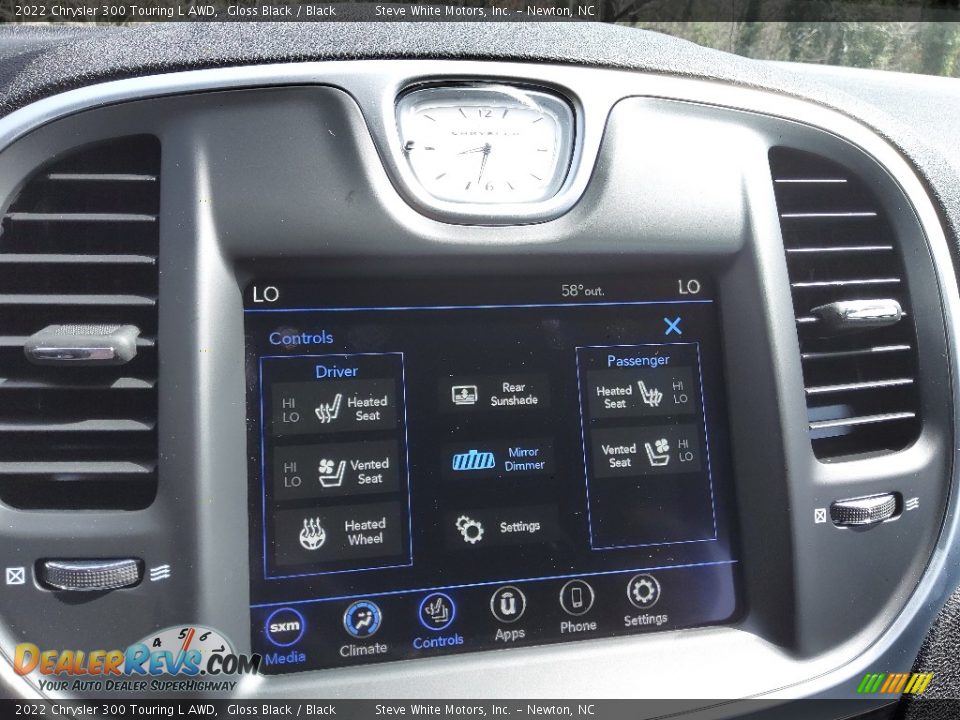Controls of 2022 Chrysler 300 Touring L AWD Photo #23