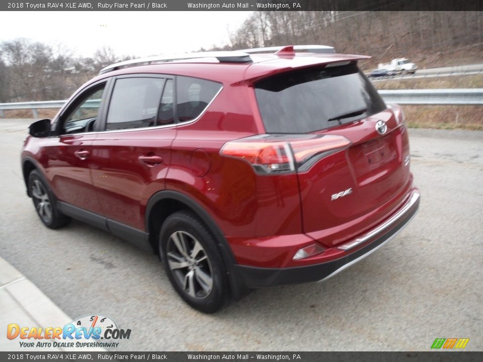 2018 Toyota RAV4 XLE AWD Ruby Flare Pearl / Black Photo #16