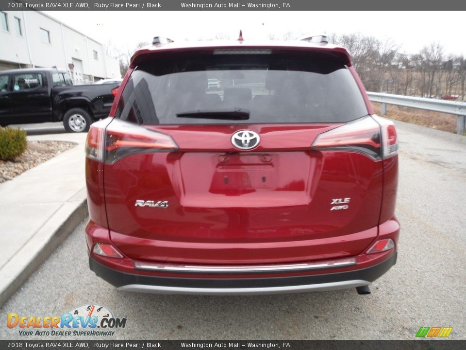 2018 Toyota RAV4 XLE AWD Ruby Flare Pearl / Black Photo #17