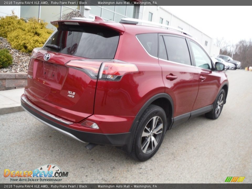 2018 Toyota RAV4 XLE AWD Ruby Flare Pearl / Black Photo #18