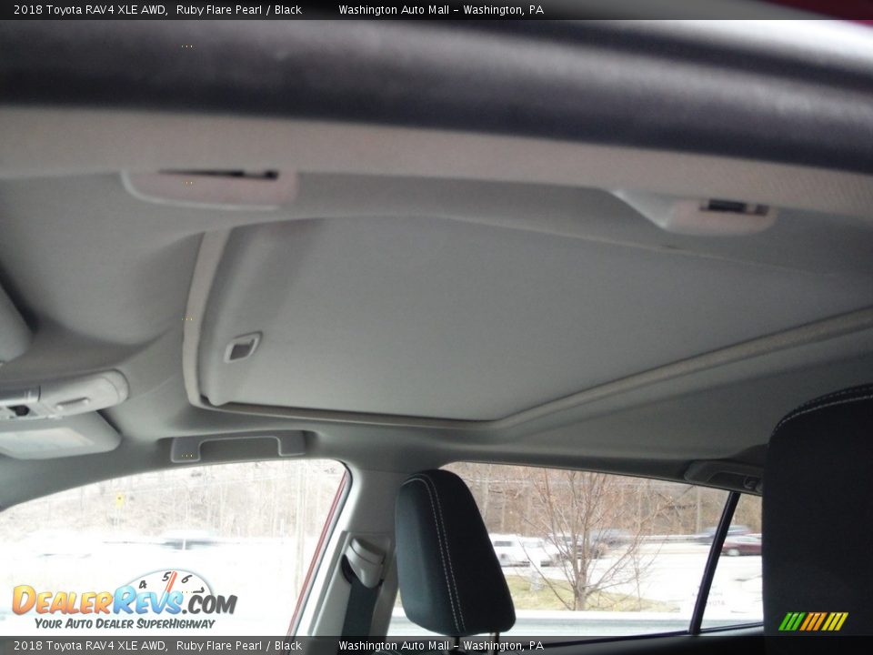 2018 Toyota RAV4 XLE AWD Ruby Flare Pearl / Black Photo #20