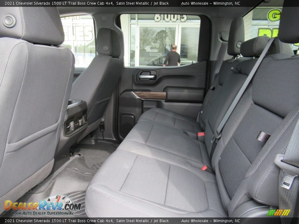 2021 Chevrolet Silverado 1500 LT Trail Boss Crew Cab 4x4 Satin Steel Metallic / Jet Black Photo #12