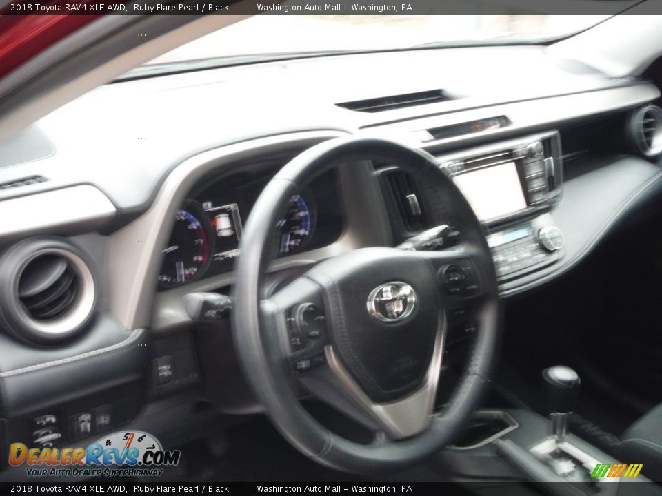 2018 Toyota RAV4 XLE AWD Ruby Flare Pearl / Black Photo #21