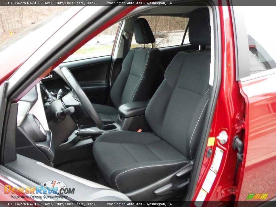 2018 Toyota RAV4 XLE AWD Ruby Flare Pearl / Black Photo #24