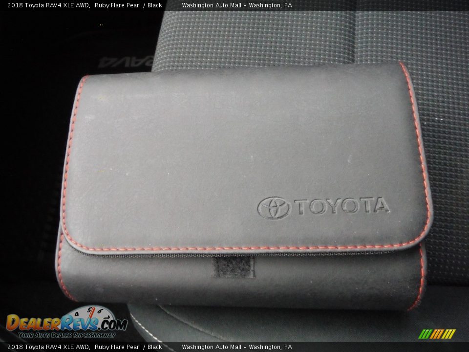 2018 Toyota RAV4 XLE AWD Ruby Flare Pearl / Black Photo #34