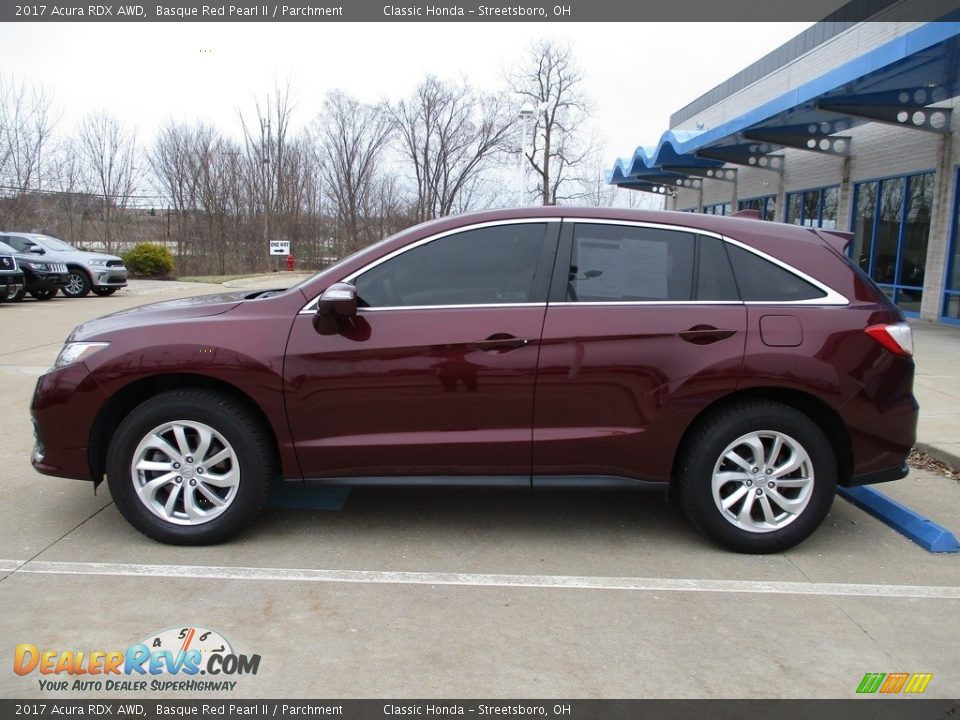 Basque Red Pearl II 2017 Acura RDX AWD Photo #10