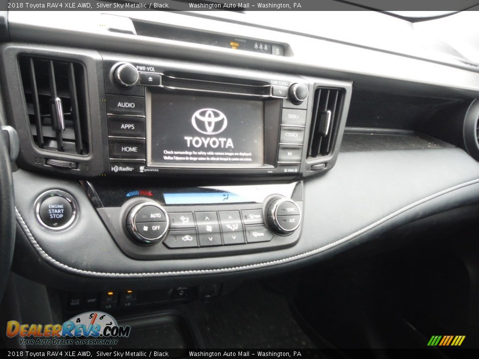 2018 Toyota RAV4 XLE AWD Silver Sky Metallic / Black Photo #4