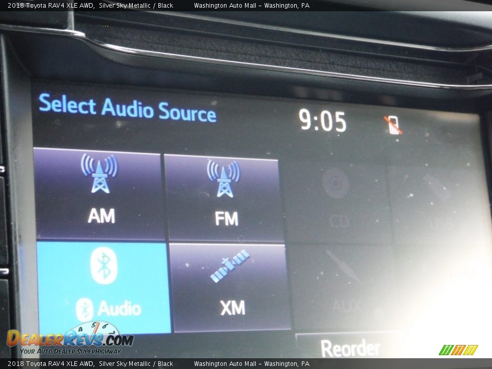 2018 Toyota RAV4 XLE AWD Silver Sky Metallic / Black Photo #6