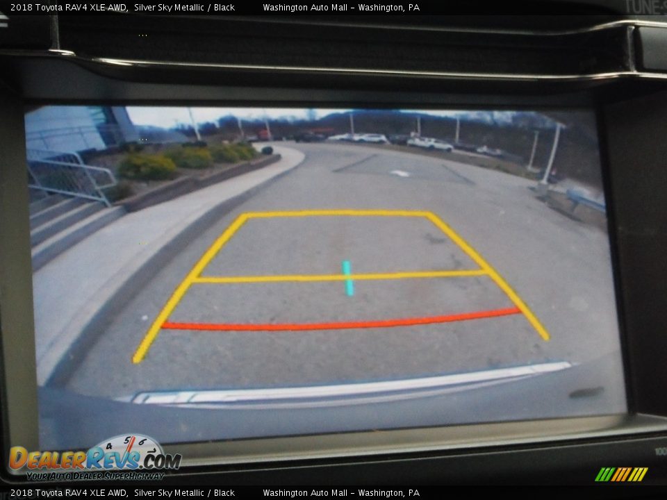 2018 Toyota RAV4 XLE AWD Silver Sky Metallic / Black Photo #7