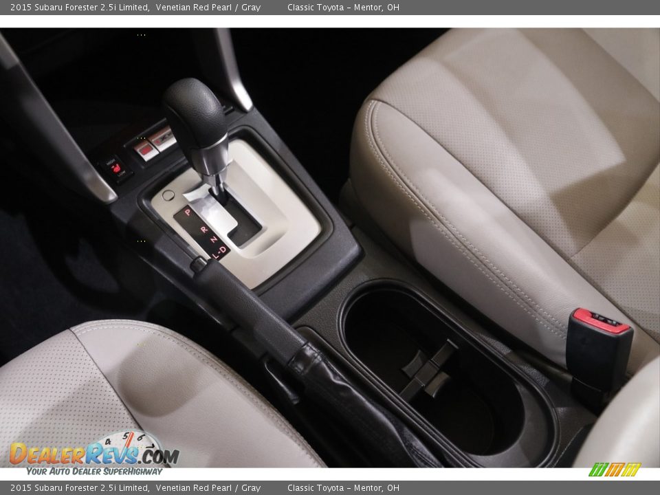 2015 Subaru Forester 2.5i Limited Venetian Red Pearl / Gray Photo #16