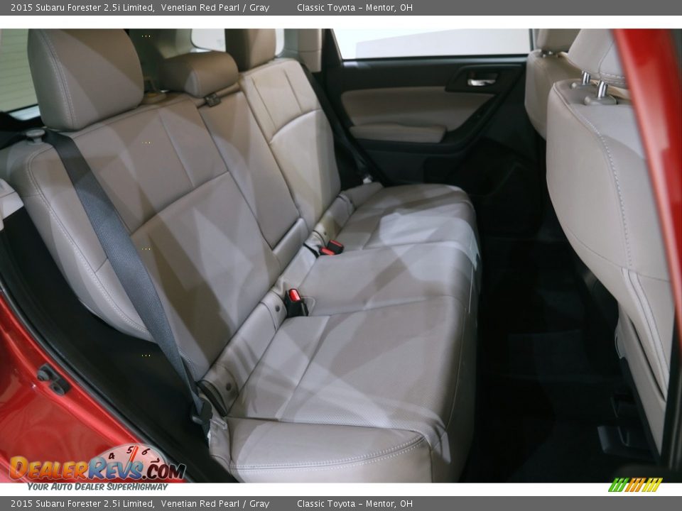 2015 Subaru Forester 2.5i Limited Venetian Red Pearl / Gray Photo #19