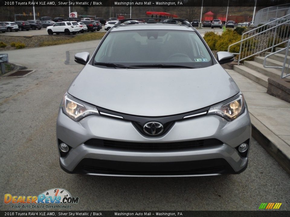2018 Toyota RAV4 XLE AWD Silver Sky Metallic / Black Photo #11