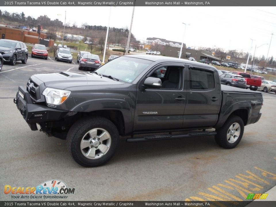 2015 Toyota Tacoma V6 Double Cab 4x4 Magnetic Gray Metallic / Graphite Photo #9