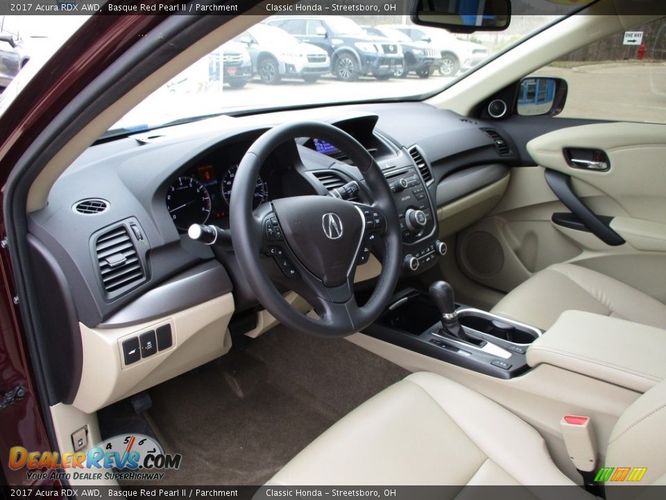Parchment Interior - 2017 Acura RDX AWD Photo #27
