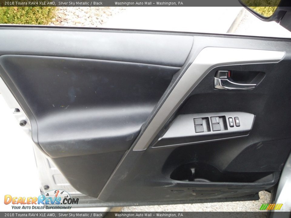 2018 Toyota RAV4 XLE AWD Silver Sky Metallic / Black Photo #20