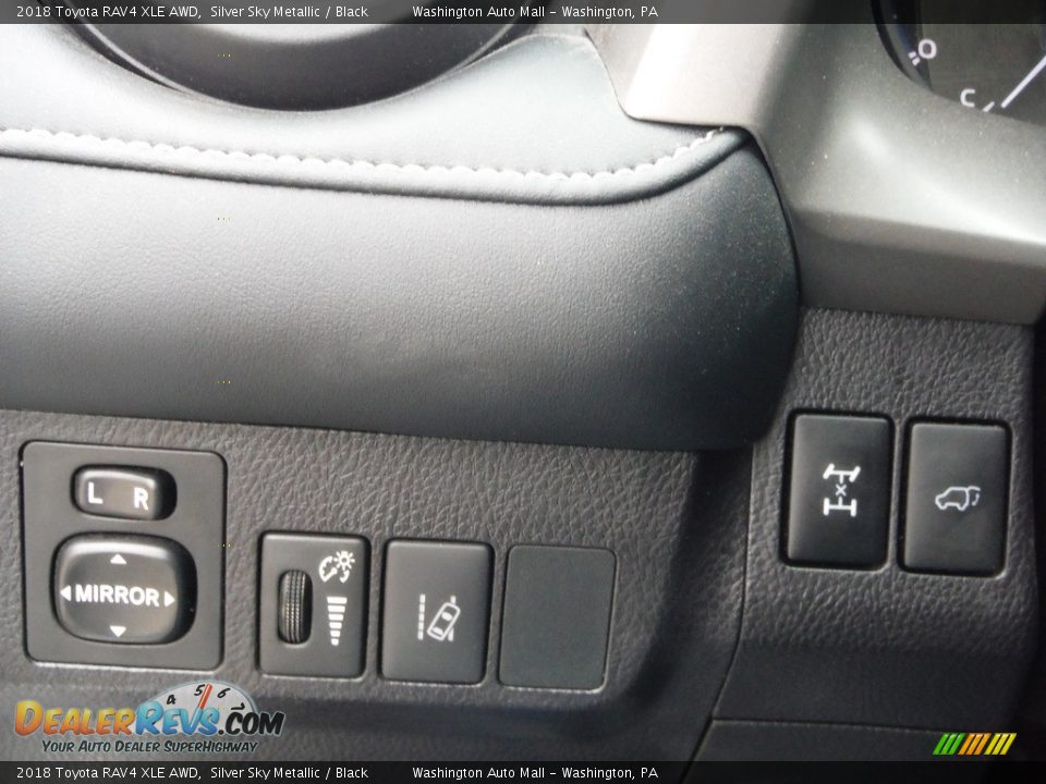 2018 Toyota RAV4 XLE AWD Silver Sky Metallic / Black Photo #21