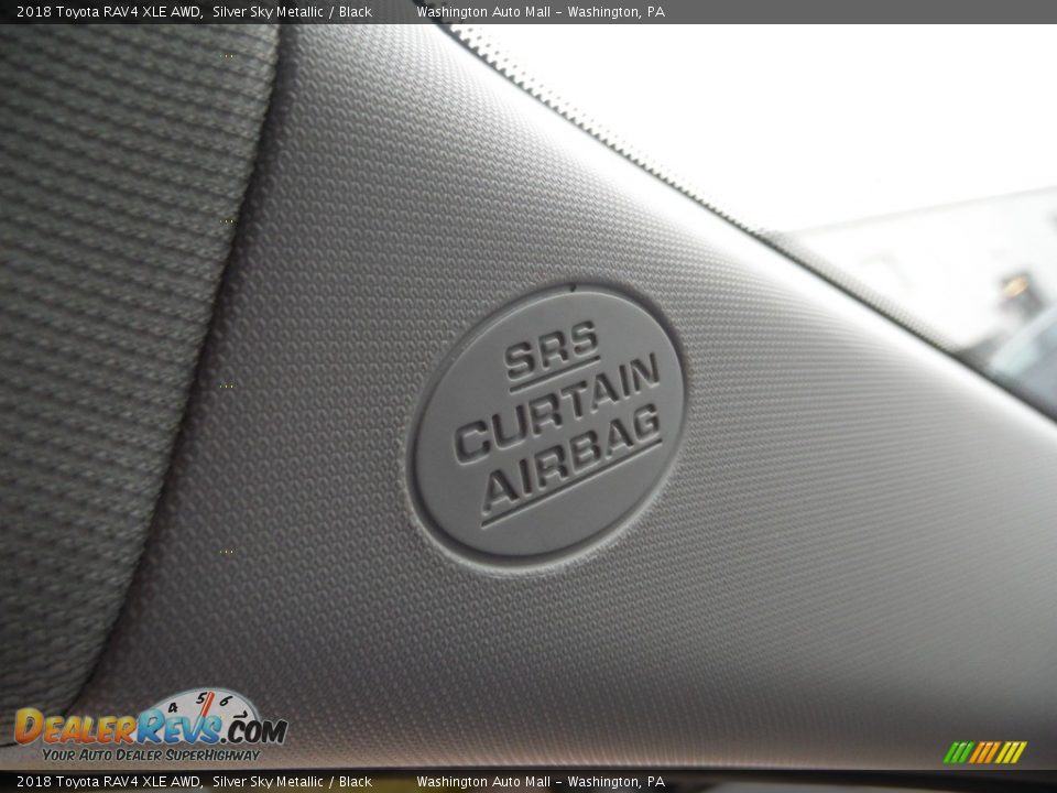 2018 Toyota RAV4 XLE AWD Silver Sky Metallic / Black Photo #23
