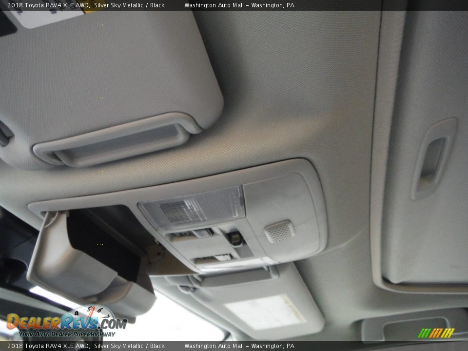 2018 Toyota RAV4 XLE AWD Silver Sky Metallic / Black Photo #24