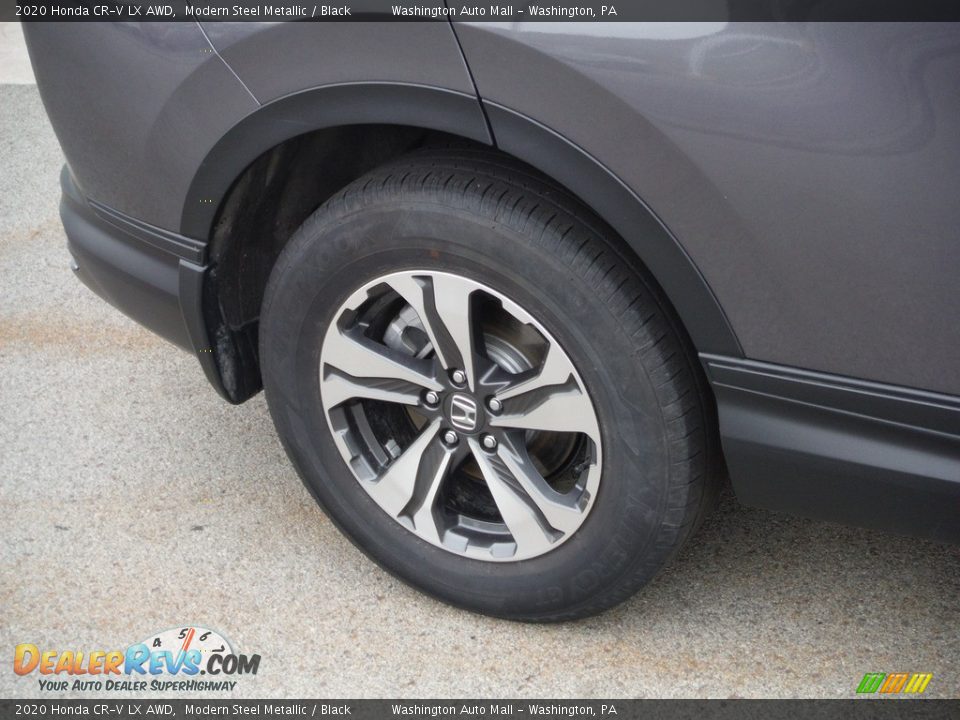 2020 Honda CR-V LX AWD Modern Steel Metallic / Black Photo #3