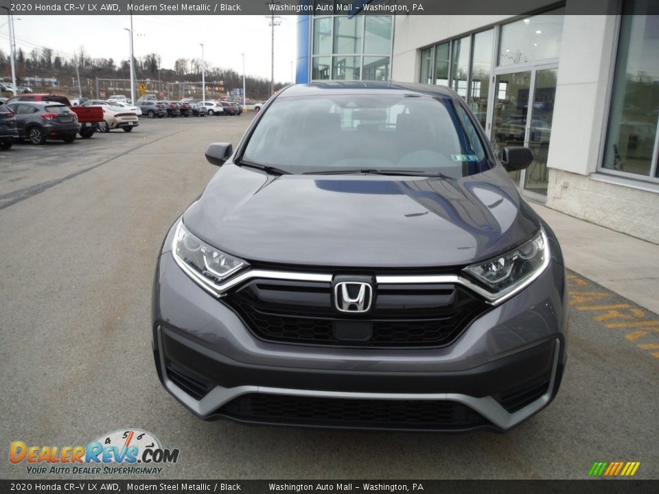 2020 Honda CR-V LX AWD Modern Steel Metallic / Black Photo #4