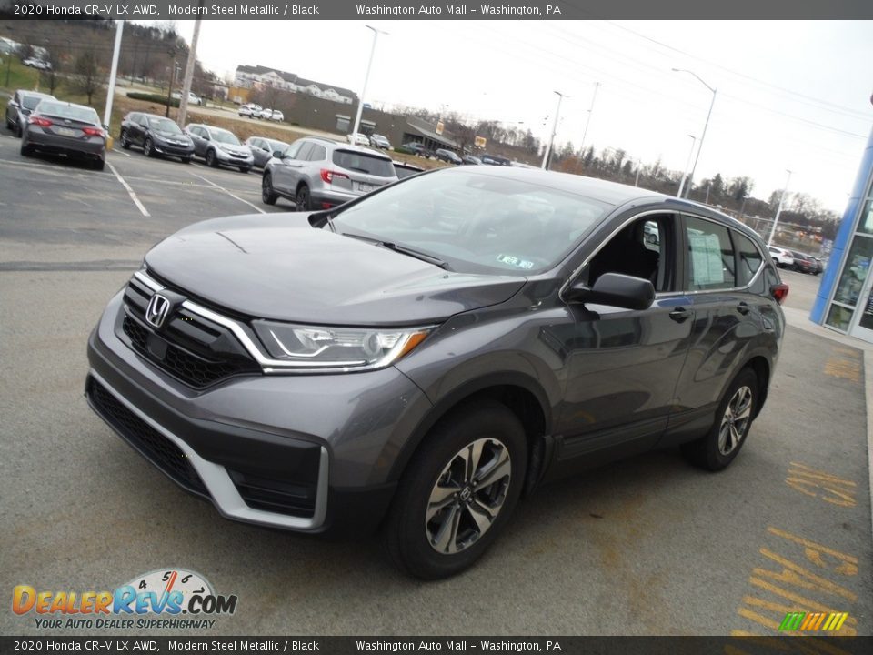 2020 Honda CR-V LX AWD Modern Steel Metallic / Black Photo #5