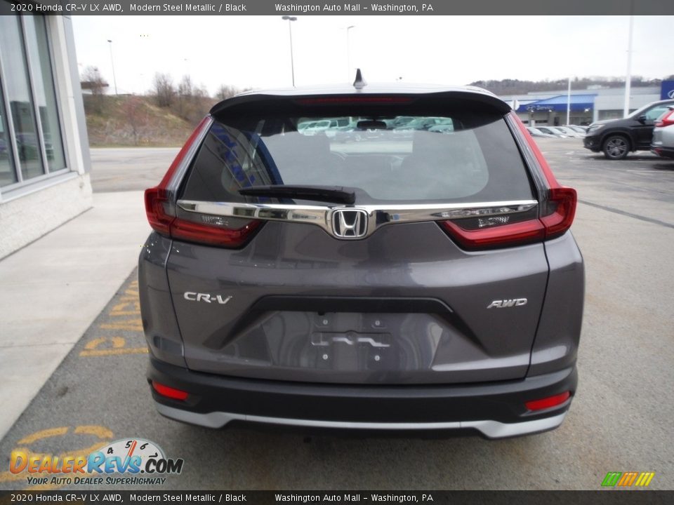 2020 Honda CR-V LX AWD Modern Steel Metallic / Black Photo #8