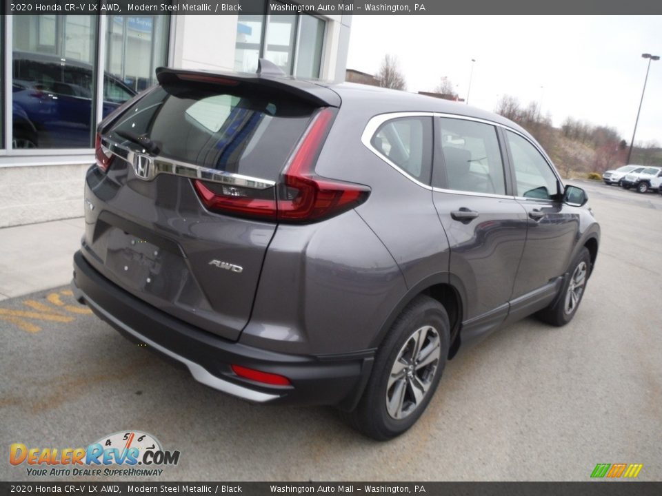 2020 Honda CR-V LX AWD Modern Steel Metallic / Black Photo #9