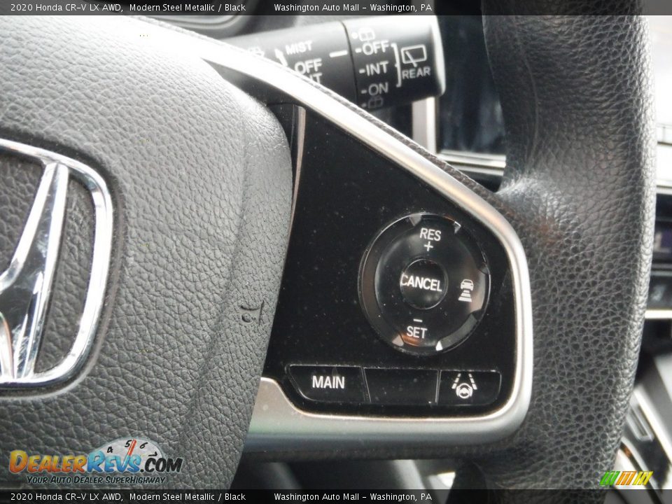 2020 Honda CR-V LX AWD Modern Steel Metallic / Black Photo #21