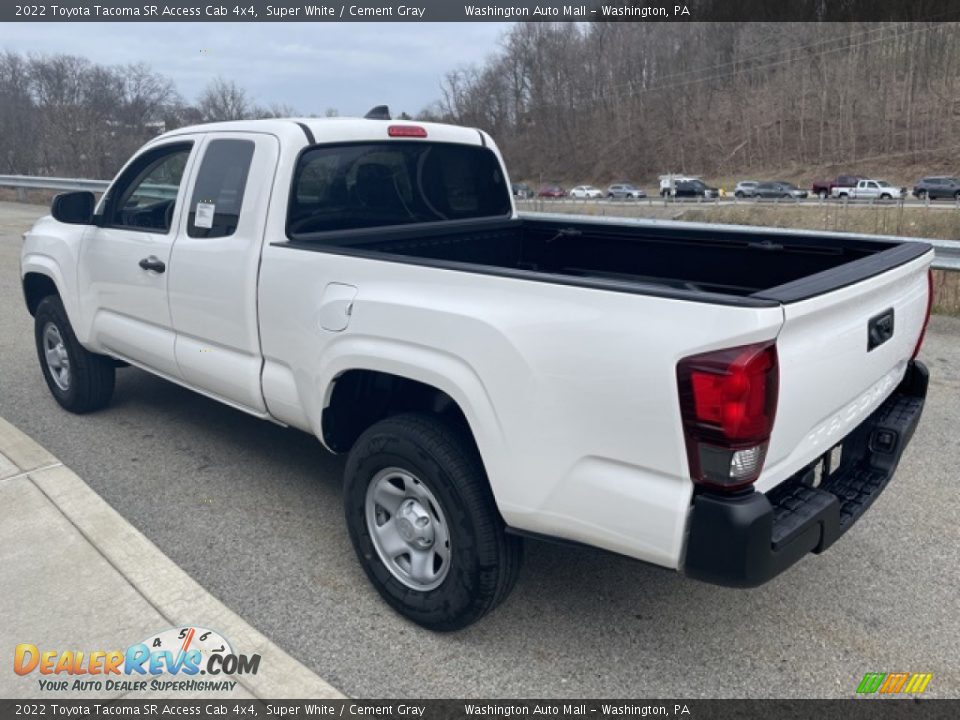 Super White 2022 Toyota Tacoma SR Access Cab 4x4 Photo #2