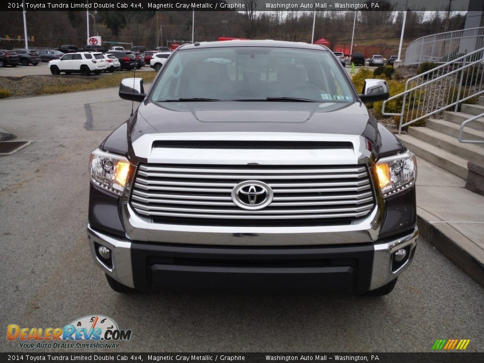 2014 Toyota Tundra Limited Double Cab 4x4 Magnetic Gray Metallic / Graphite Photo #14