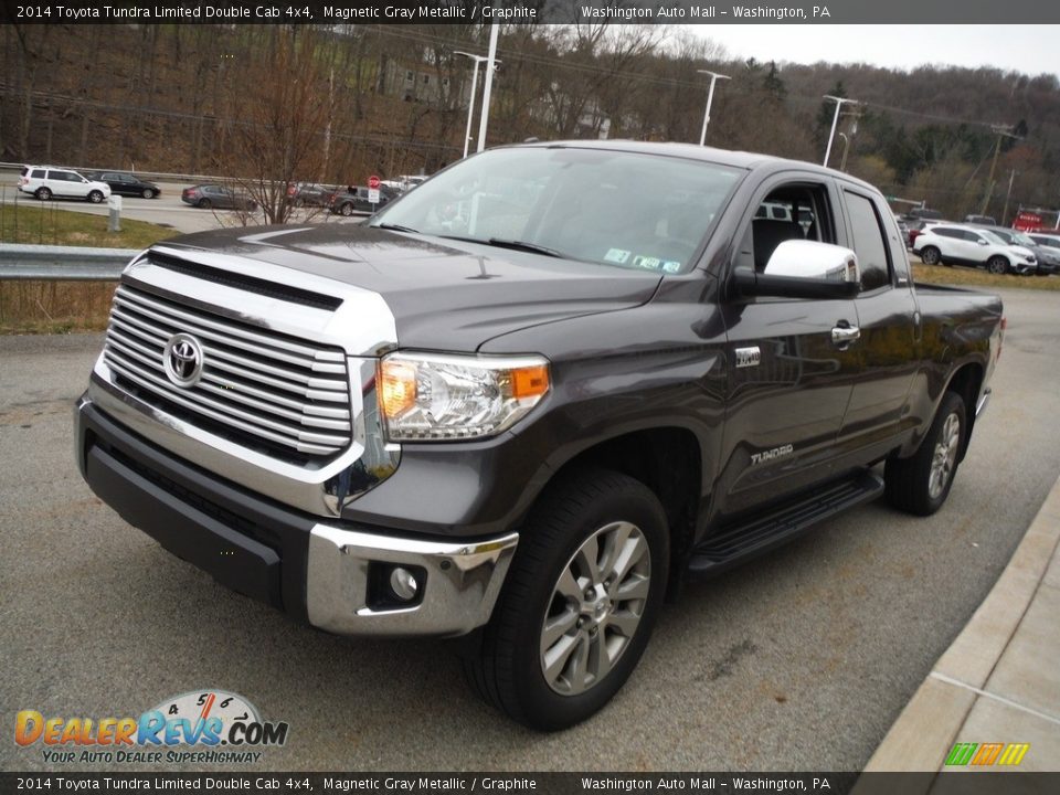 2014 Toyota Tundra Limited Double Cab 4x4 Magnetic Gray Metallic / Graphite Photo #15