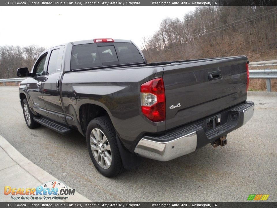 2014 Toyota Tundra Limited Double Cab 4x4 Magnetic Gray Metallic / Graphite Photo #18