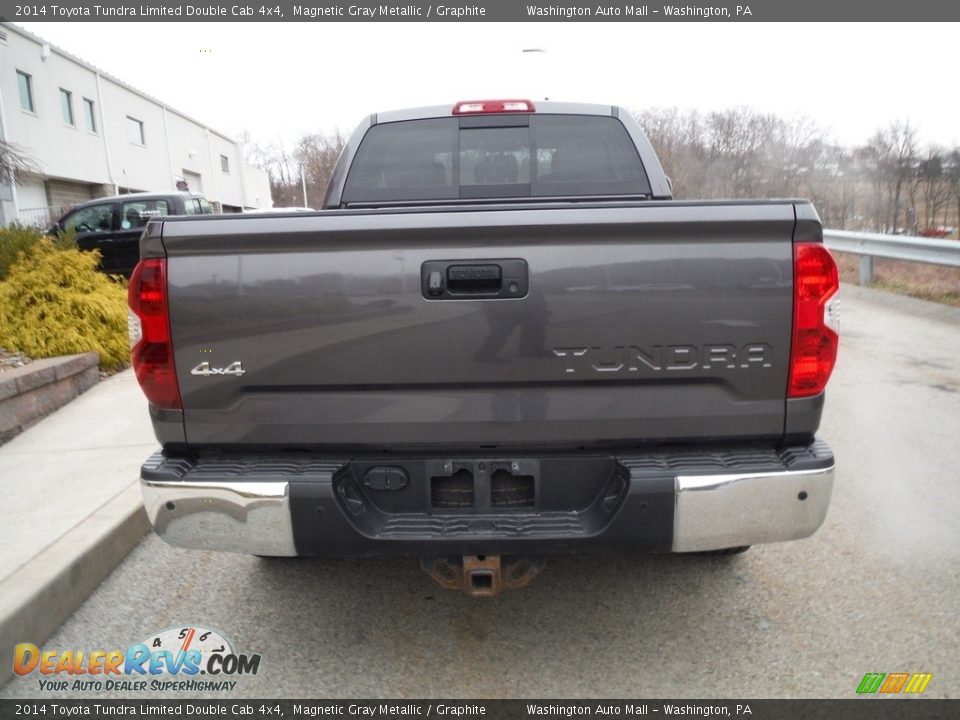 2014 Toyota Tundra Limited Double Cab 4x4 Magnetic Gray Metallic / Graphite Photo #19