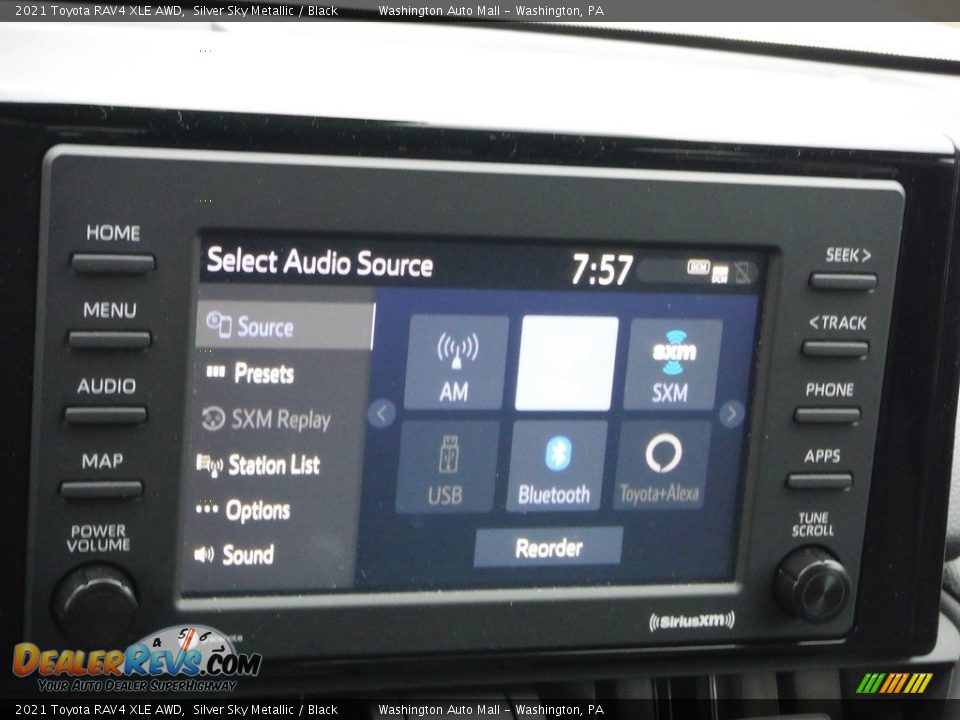 2021 Toyota RAV4 XLE AWD Silver Sky Metallic / Black Photo #4