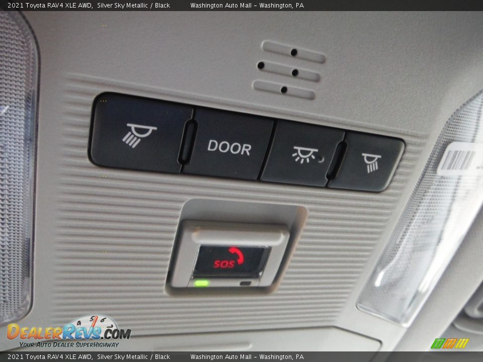 2021 Toyota RAV4 XLE AWD Silver Sky Metallic / Black Photo #6