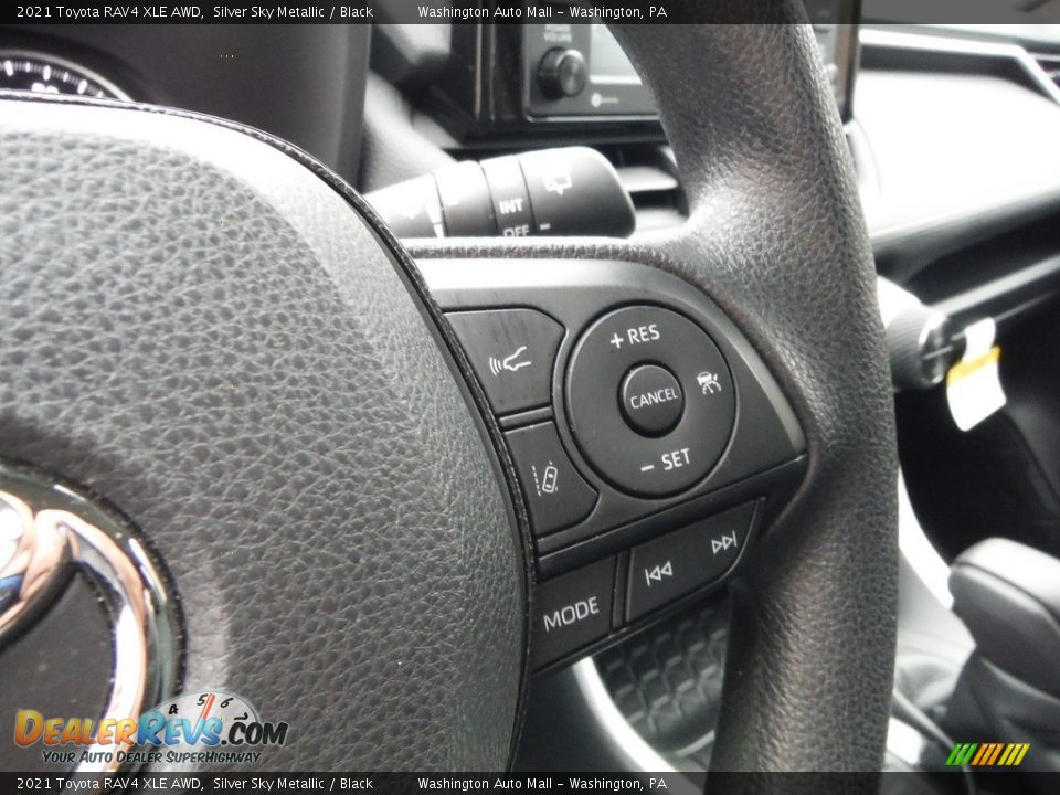 2021 Toyota RAV4 XLE AWD Steering Wheel Photo #8