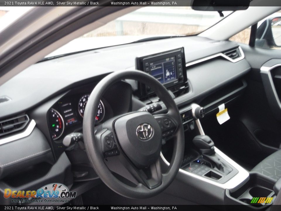 2021 Toyota RAV4 XLE AWD Silver Sky Metallic / Black Photo #17