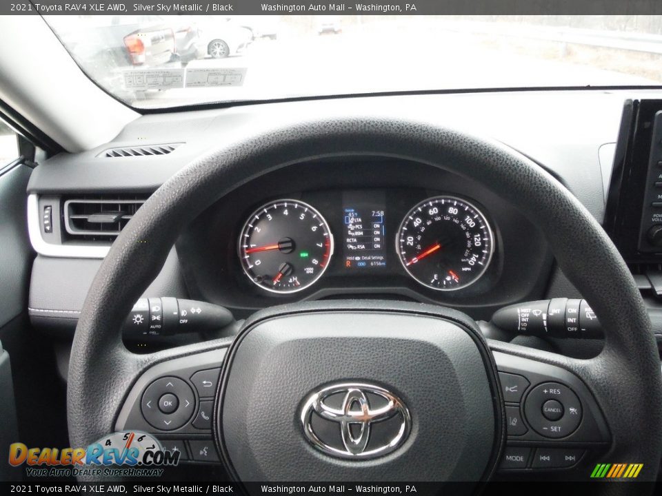 2021 Toyota RAV4 XLE AWD Steering Wheel Photo #25