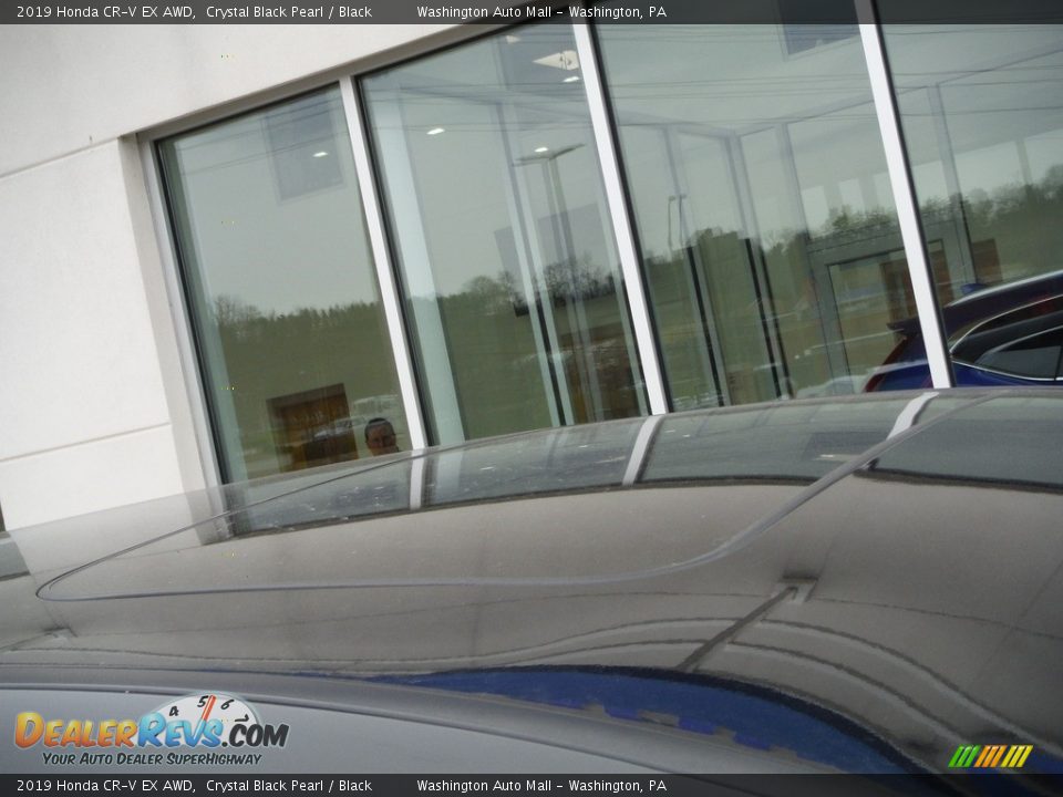 2019 Honda CR-V EX AWD Crystal Black Pearl / Black Photo #3