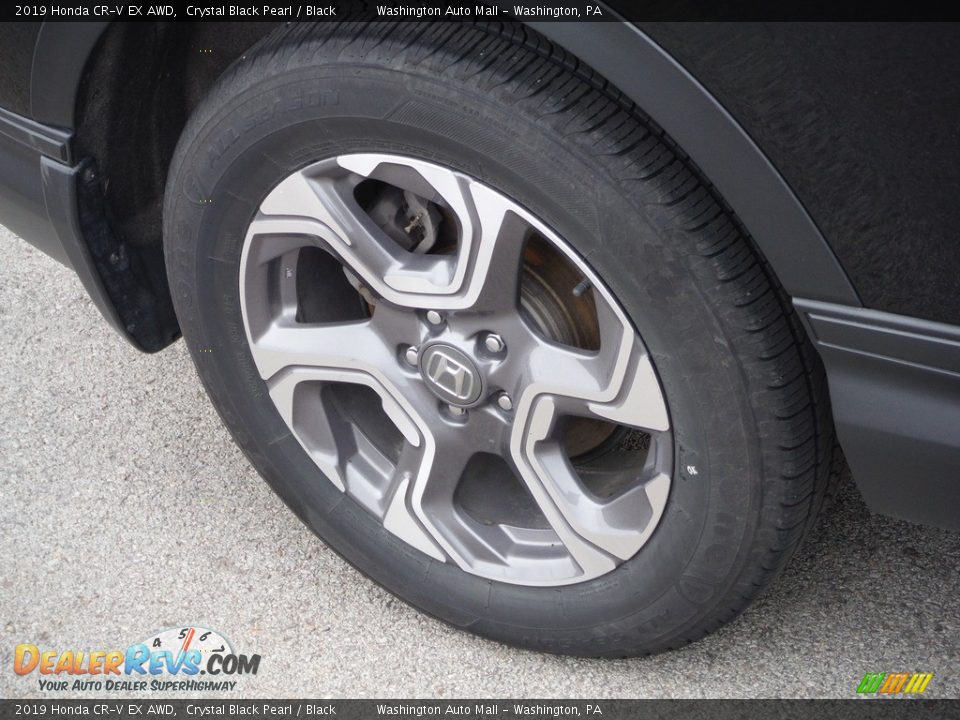 2019 Honda CR-V EX AWD Crystal Black Pearl / Black Photo #4