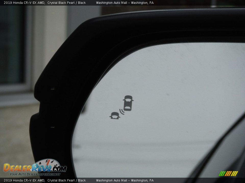 2019 Honda CR-V EX AWD Crystal Black Pearl / Black Photo #7