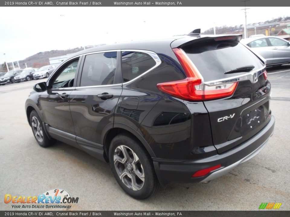 2019 Honda CR-V EX AWD Crystal Black Pearl / Black Photo #9