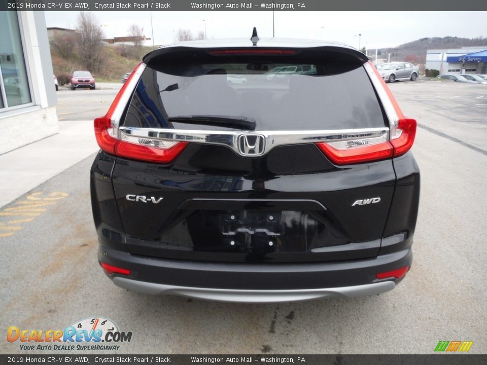 2019 Honda CR-V EX AWD Crystal Black Pearl / Black Photo #10