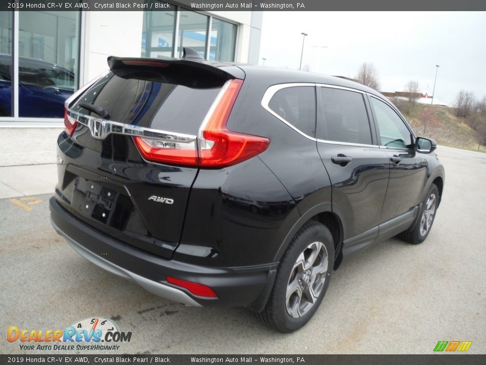 2019 Honda CR-V EX AWD Crystal Black Pearl / Black Photo #11