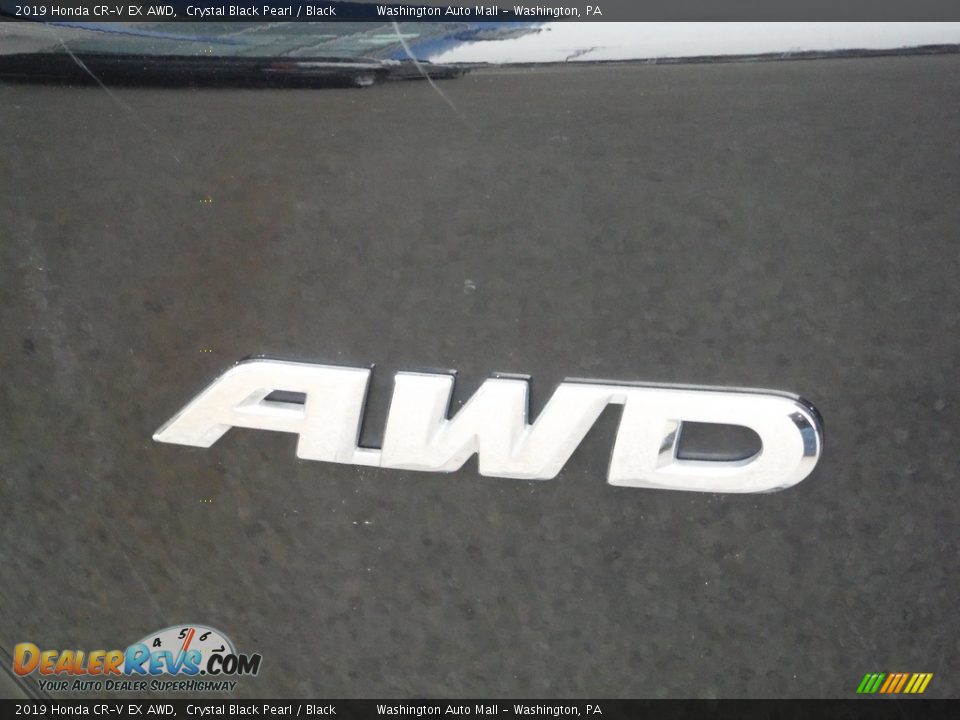 2019 Honda CR-V EX AWD Crystal Black Pearl / Black Photo #12