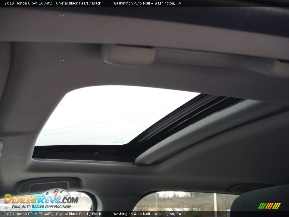 2019 Honda CR-V EX AWD Crystal Black Pearl / Black Photo #13