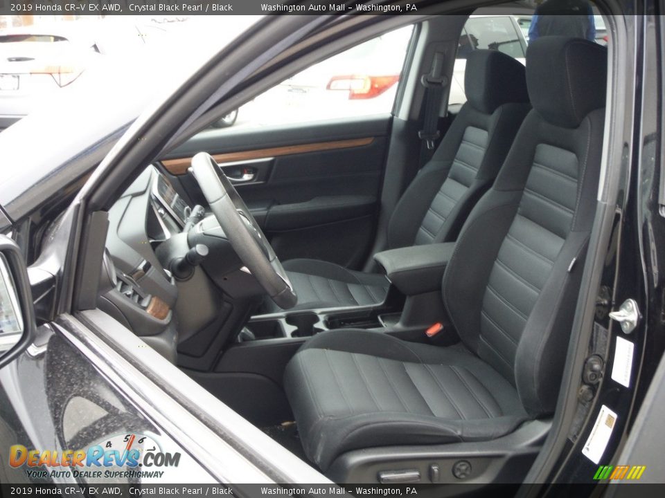2019 Honda CR-V EX AWD Crystal Black Pearl / Black Photo #15